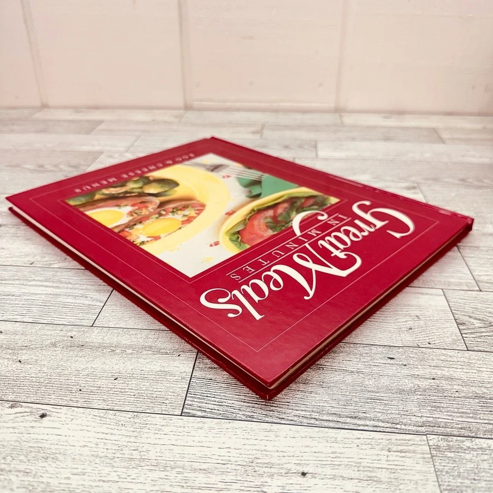 1984 Egg & Cheese Menus Great Meals in Minutes Time-Life Books Cookbook‎ HC Vtg
